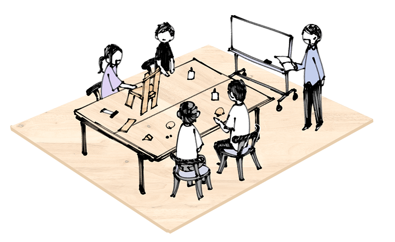 木育オフィスのイメージイラスト