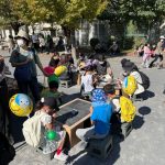 地域住民のみなさまとバターナイフづくり／戸塚ふれあい区民まつり