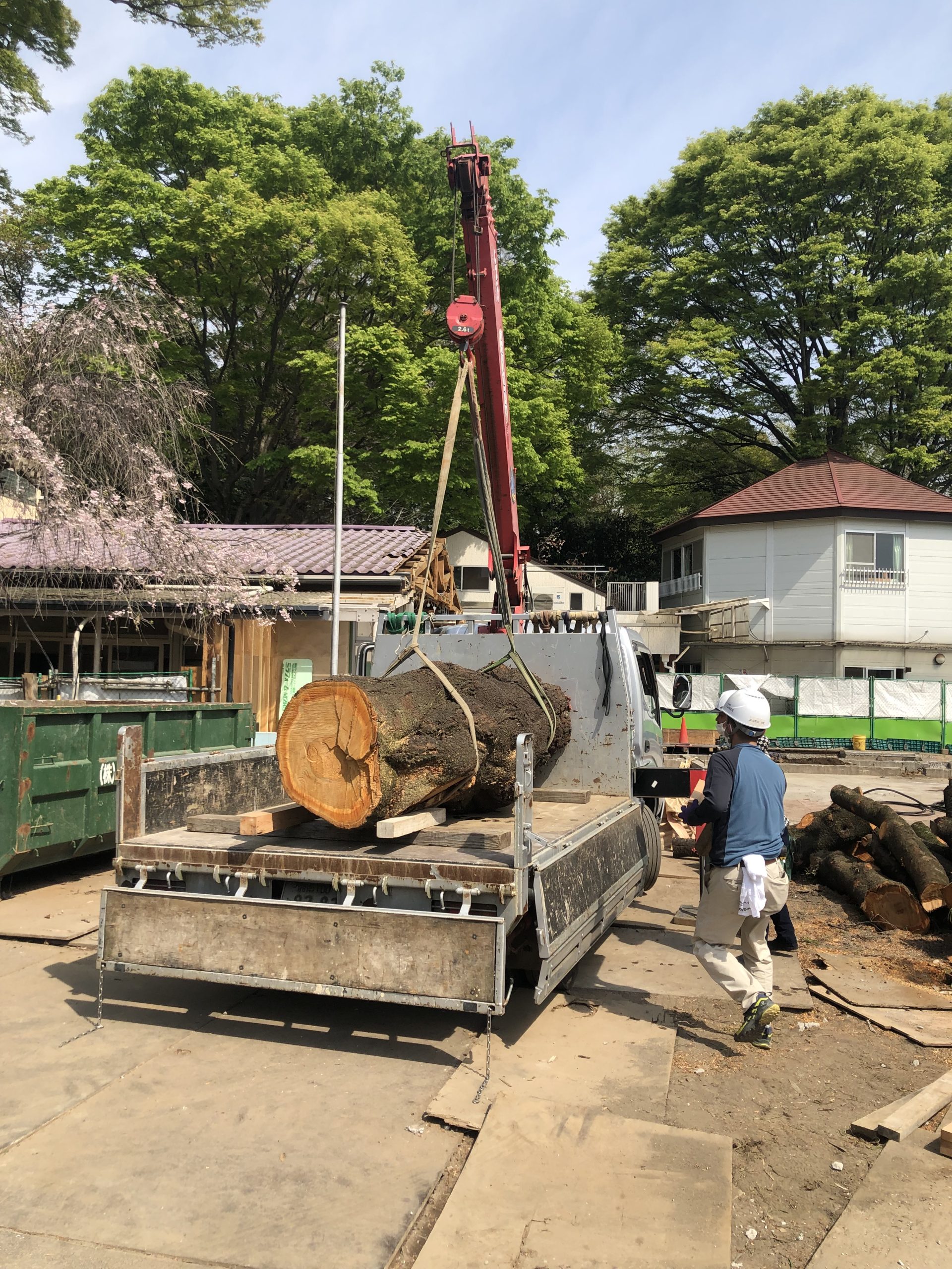 即使用可能 完全乾燥薪 1立米(軽トラック1台分) 広葉樹 (サクラ