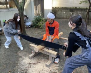 児童学科の学生と木育ワークショッププログラム開発／大妻女子大学