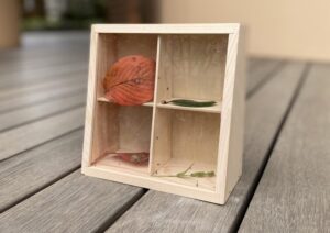 木の宝箱づくり
